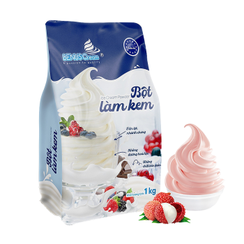 Bột làm kem Vải
